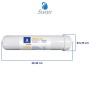 Scatola 6 filtri in linea Swan 12" carbone + Ag - F5633C-AG - Vista 3