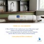 Scatola 6 filtri in linea Swan 12" carbone + Ag - F5633C-AG - Vista 6