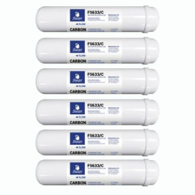Scatola 6 filtri in linea Swan carbone - F5633C