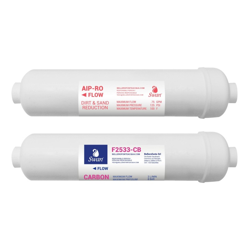 Set di filtrazione osmosi alta qualità 10" - AIPRO + F2533CB